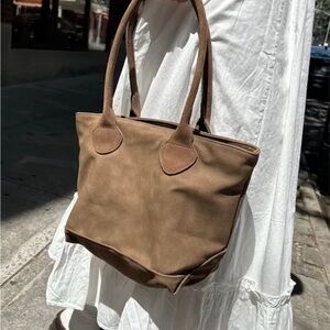 Brandy Melville Faux Suede Bag